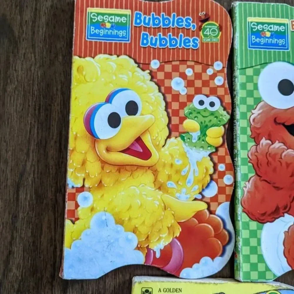 Sesame Street Bundle of 3 children's board books